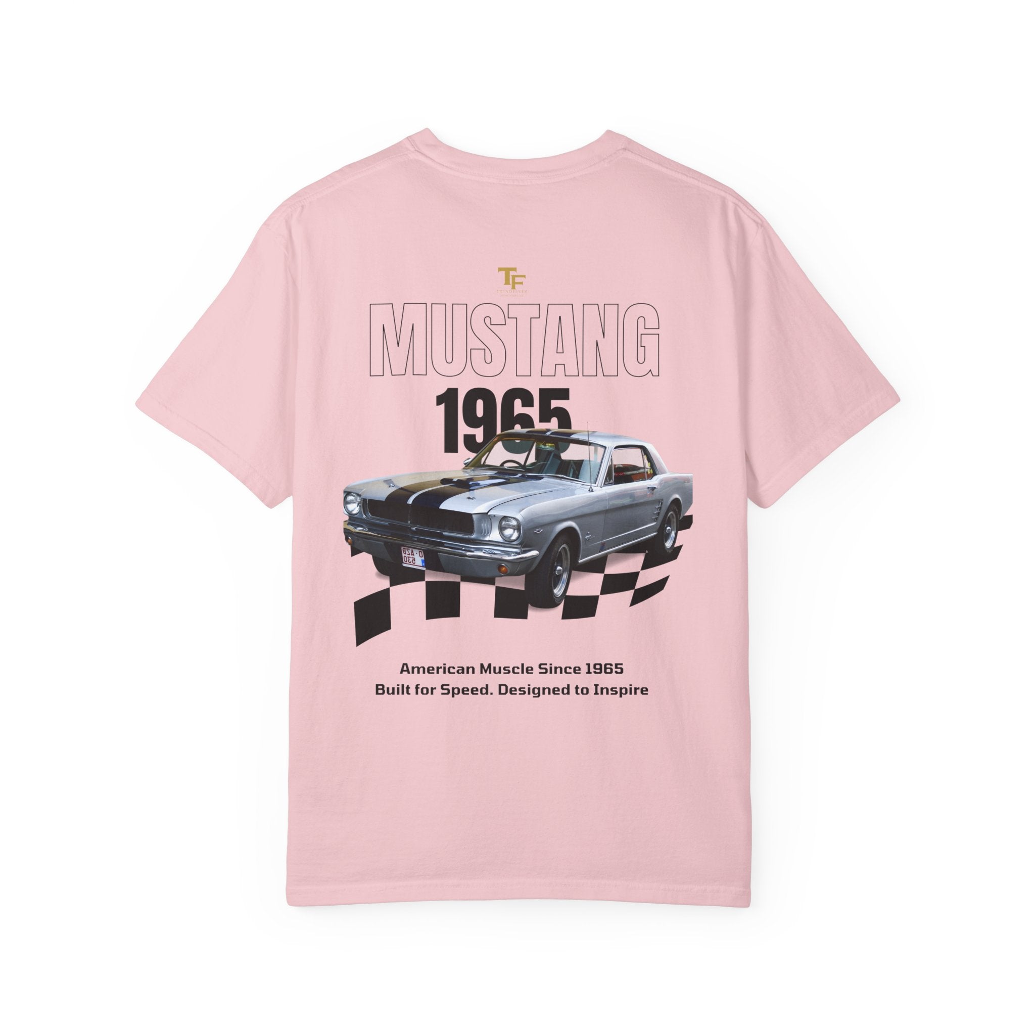 1965 Mustang Vintage Muscle Car T-Shirt — Retro Racing Graphic Tee