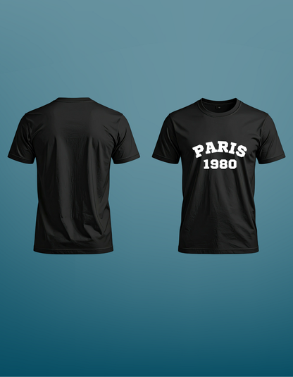 Paris 1980 Vintage Tshirt - Trend Fever