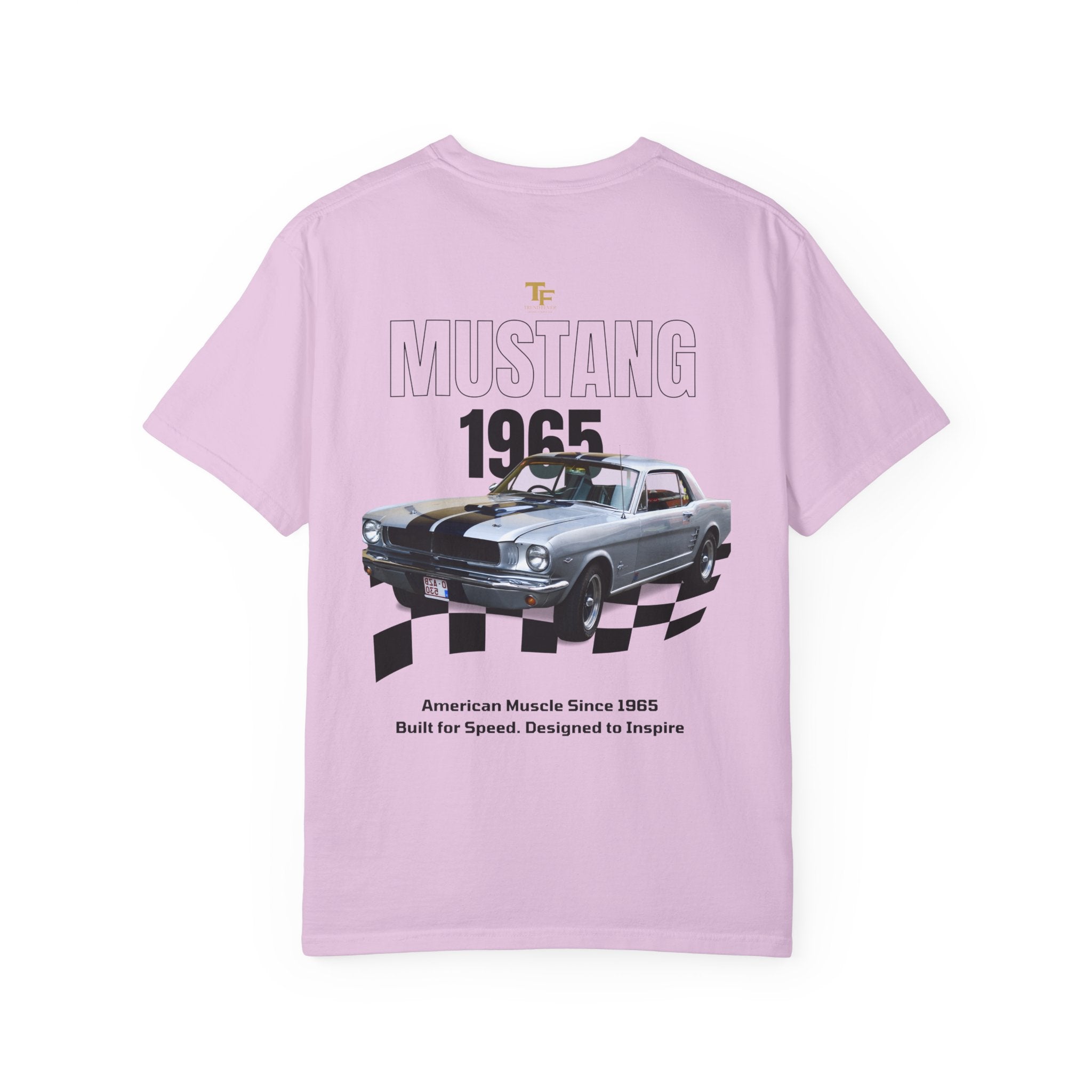 1965 Mustang Vintage Muscle Car T-Shirt — Retro Racing Graphic Tee