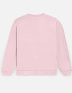 Pink sweatshirt on a white background