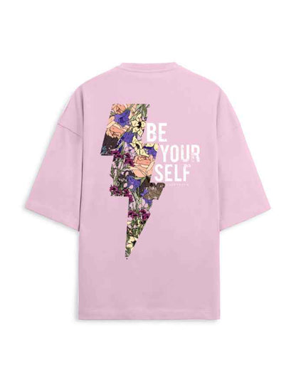 Trend Fever |  Be Your Self Streetwear Graphic Oversized T-Shirt