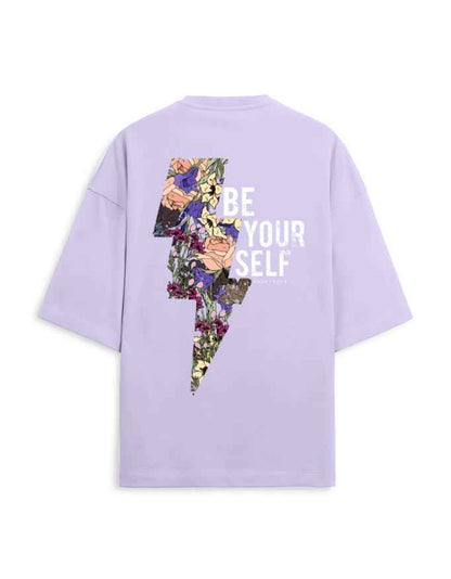 Trend Fever |  Be Your Self Streetwear Graphic Oversized T-Shirt