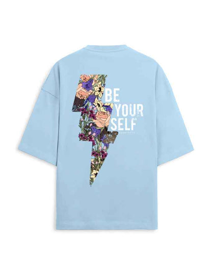 Trend Fever |  Be Your Self Streetwear Graphic Oversized T-Shirt