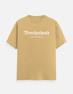 Beige t-shirt with 'TREND FEVER' text on a white background