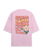Trend Fever "Kindness Bloom" Signature Drop Terry Oversized Tee