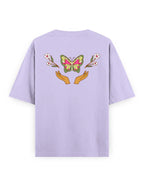 Trend Fever | Floral Graphic Oversized T-Shirt