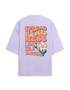 Trend Fever "Kindness Bloom" Signature Drop Terry Oversized Tee
