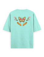 Trend Fever | Floral Graphic Oversized T-Shirt