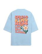 Trend Fever "Kindness Bloom" Signature Drop Terry Oversized Tee