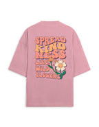 Trend Fever "Kindness Bloom" Signature Drop Terry Oversized Tee