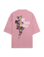 Trend Fever |  Be Your Self Streetwear Graphic Oversized T-Shirt