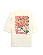Trend Fever "Kindness Bloom" Signature Drop Terry Oversized Tee