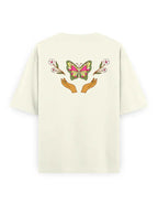 Trend Fever | Floral Graphic Oversized T-Shirt