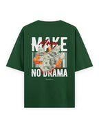 Trend Fever No Drama Money Graphic Oversized T-Shirt