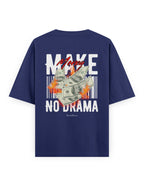 Trend Fever No Drama Money Graphic Oversized T-Shirt