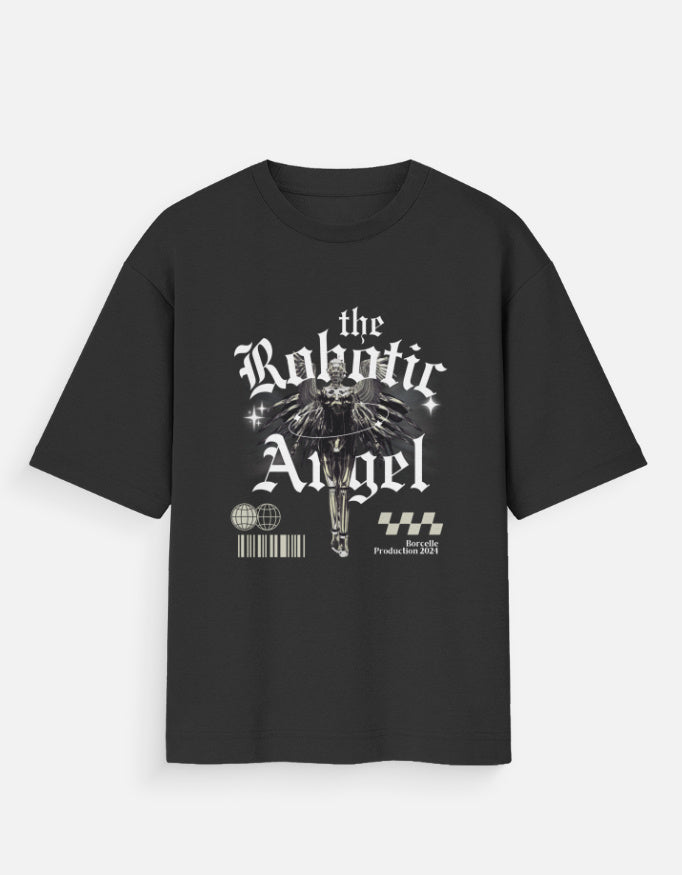 Oversized Graphic T-Shirt | Robotic Angle