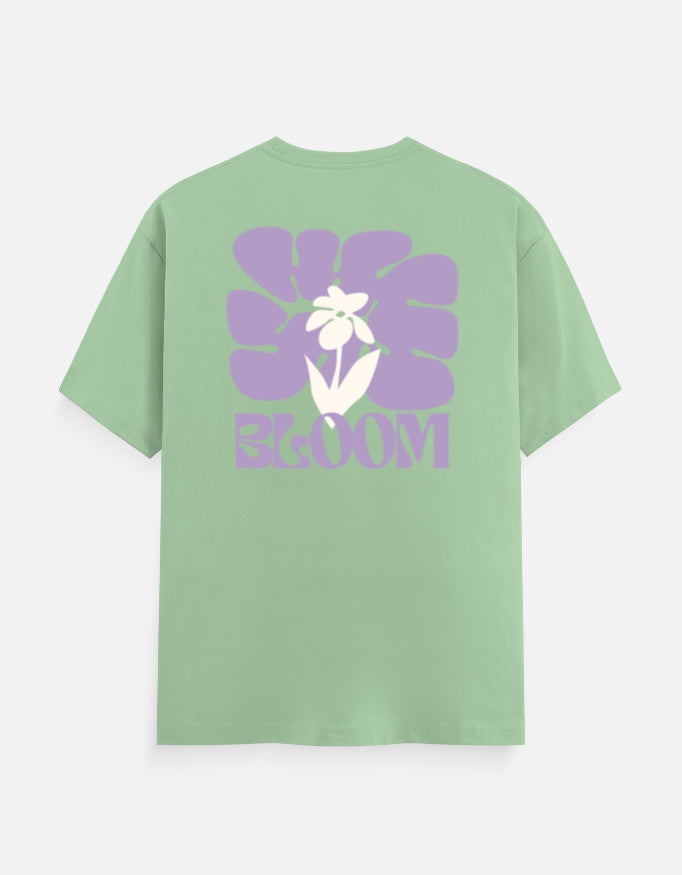 Trend Fever casual cotton tee with artistic Bloom flower print