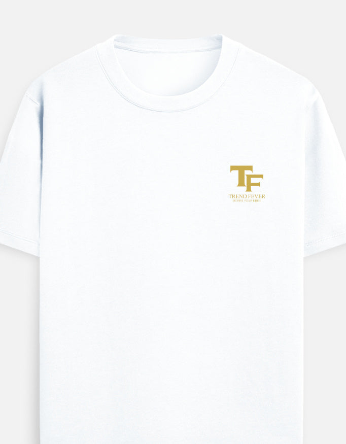 Trend Fever premium logo t-shirt made from soft breathable 100% cotton.